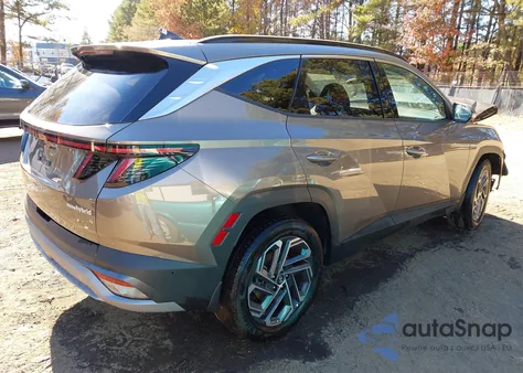 2025 Hyundai Tucson Hybrid Limited из США, поврежденный, VIN KM8JEDD17SU301694